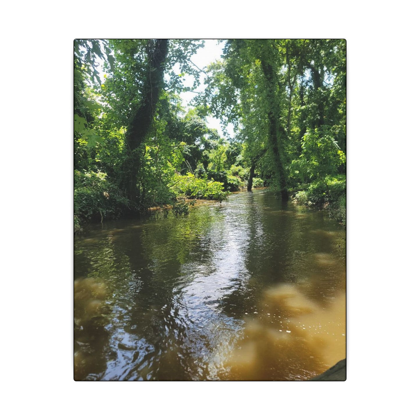 Scenic River Canvas Print, Nature Wall Art, Home Décor, Gift for Nature Lovers, Landscape Photography Decor