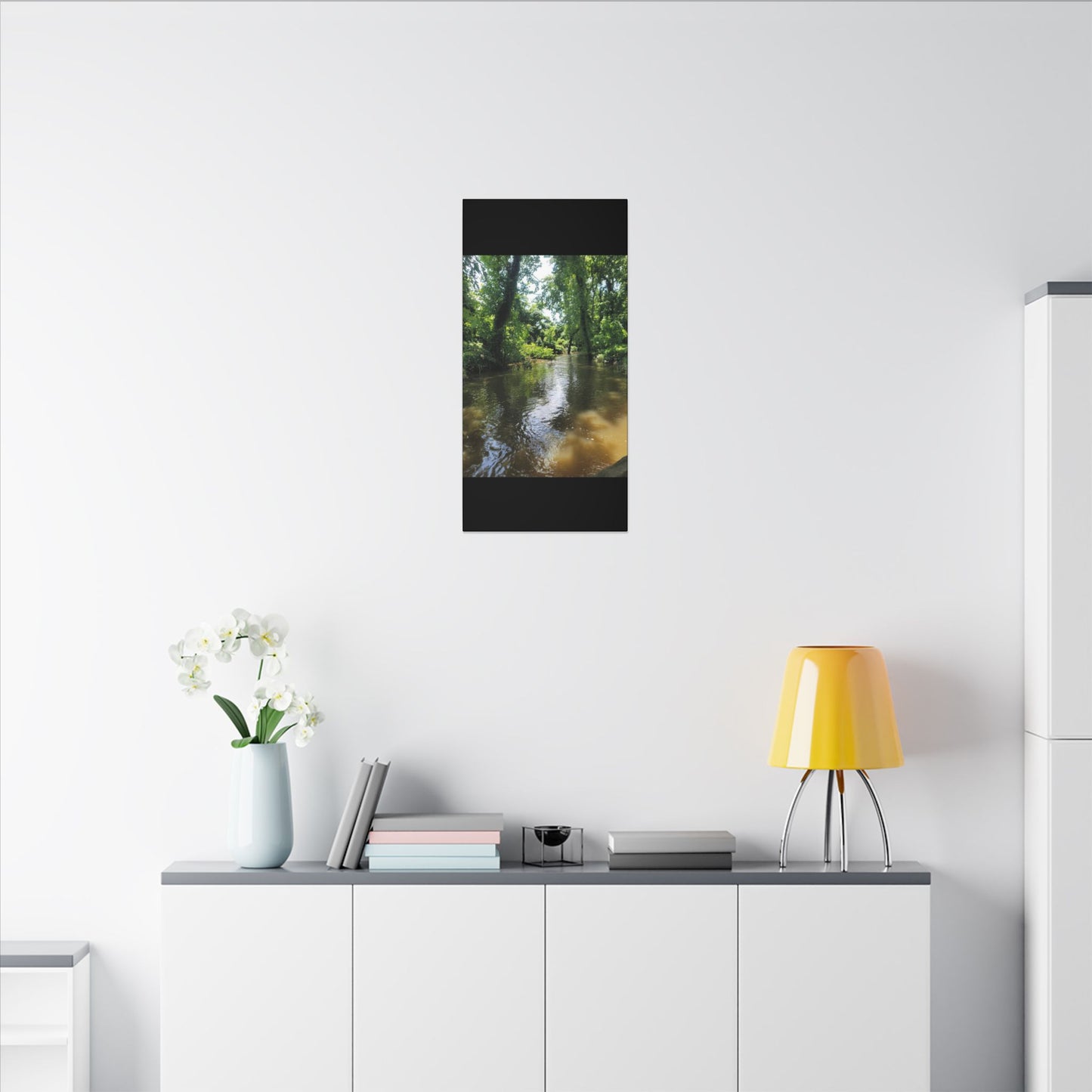 Scenic River Canvas Print, Nature Wall Art, Home Décor, Gift for Nature Lovers, Landscape Photography Decor