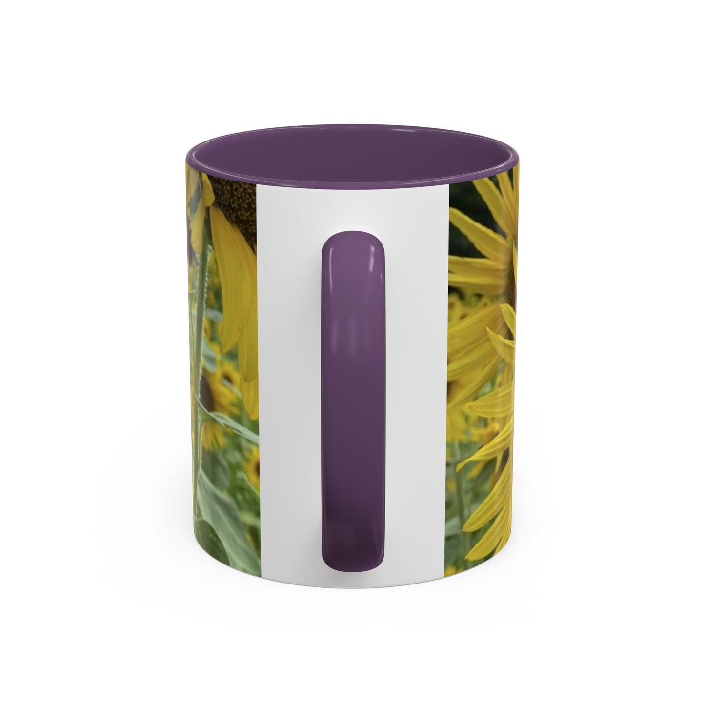Sunflower Accent Coffee Mug - You Are My Sunshine, Gift for Flower Lovers, Coffee Lovers, Home Decor, Inspirational Mug, Floral Gifts