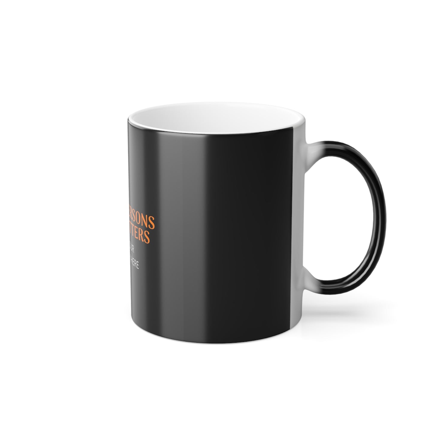 Color Changing Coffee Mug, Interactive Drinkware Gift, Personalized Beverage Cup, Fun Kitchen Decor, Unique Office Mug