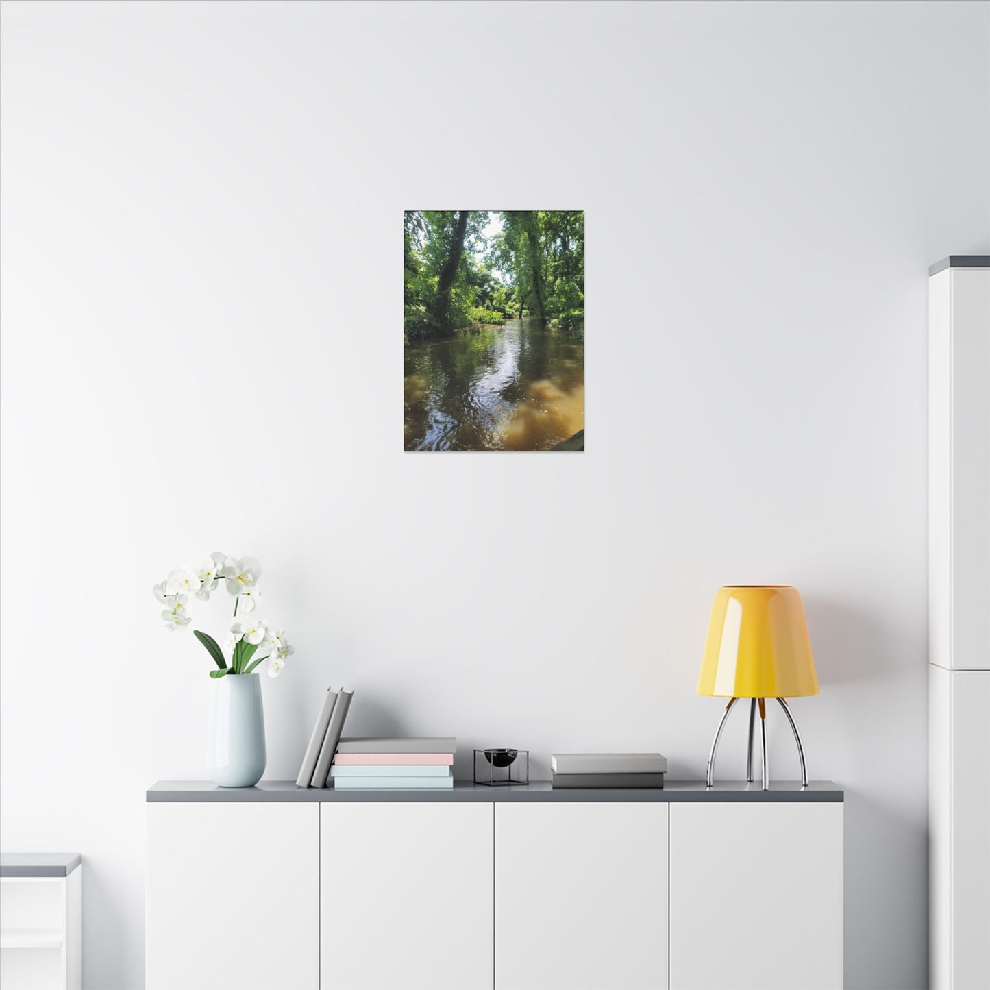 Scenic River Canvas Print, Nature Wall Art, Home Décor, Gift for Nature Lovers, Landscape Photography Decor