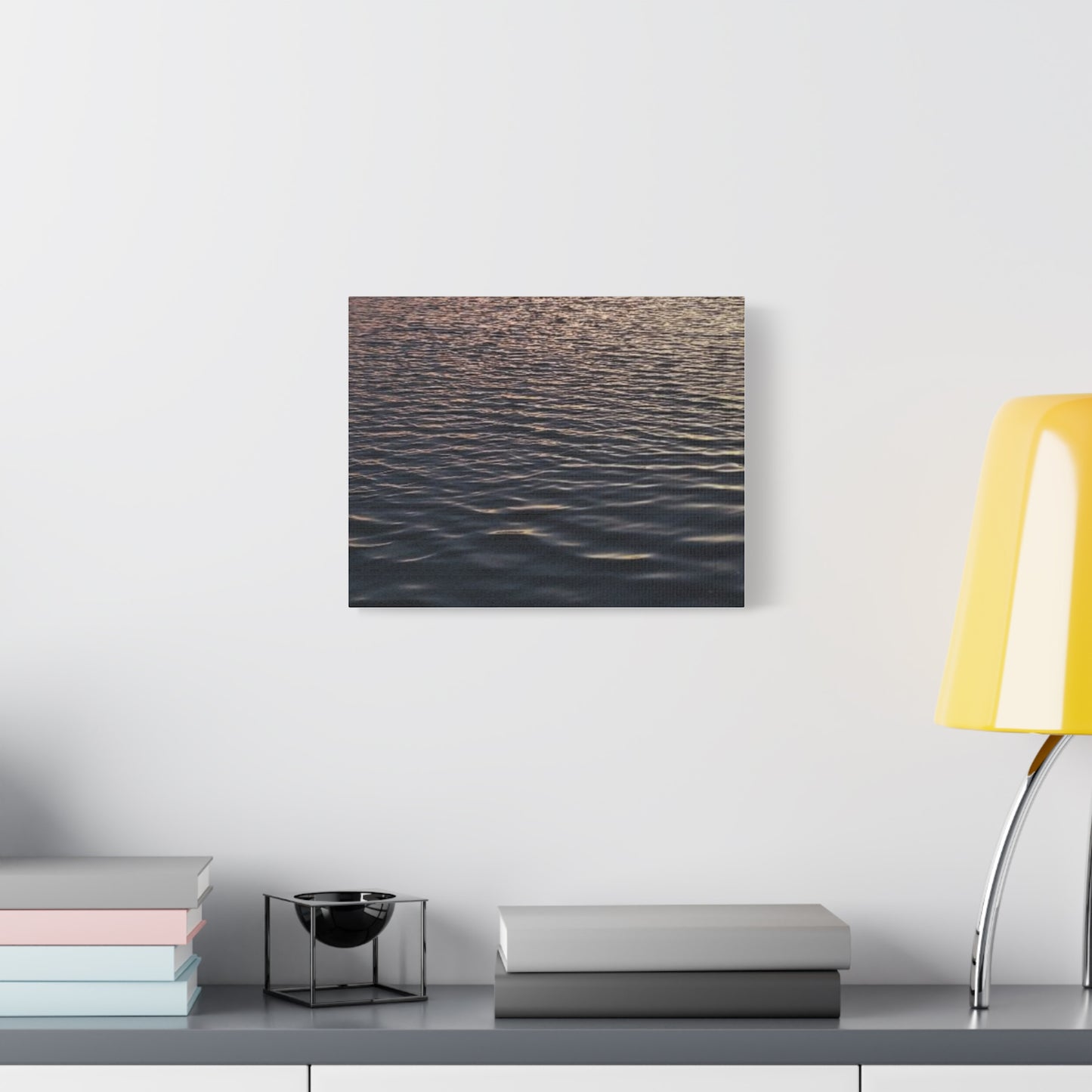 Stretched Canvas Wall Art - Tranquil Water Reflections, Home Decor, Serenity Art, Nature Inspired Decor, Perfect Gift