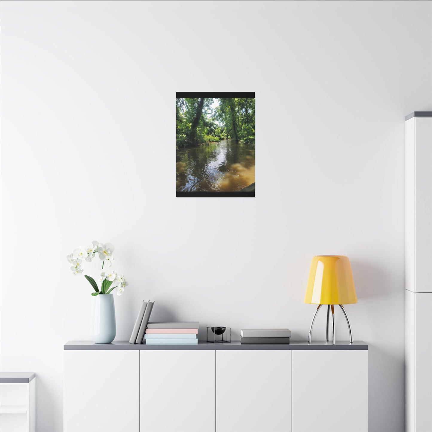 Scenic River Canvas Print, Nature Wall Art, Home Décor, Gift for Nature Lovers, Landscape Photography Decor