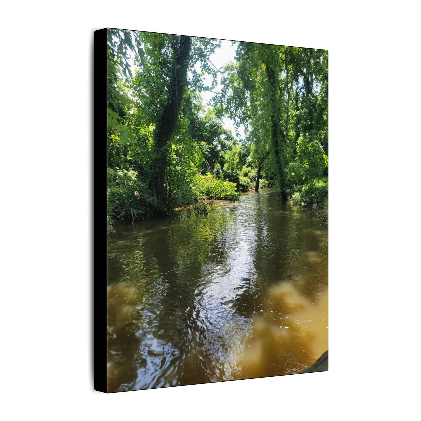 Scenic River Canvas Print, Nature Wall Art, Home Décor, Gift for Nature Lovers, Landscape Photography Decor