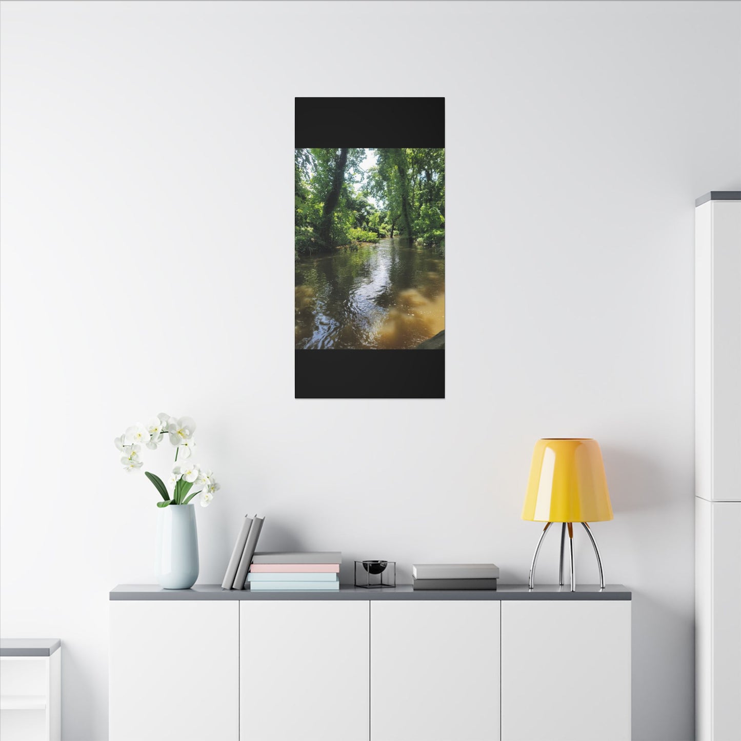 Scenic River Canvas Print, Nature Wall Art, Home Décor, Gift for Nature Lovers, Landscape Photography Decor