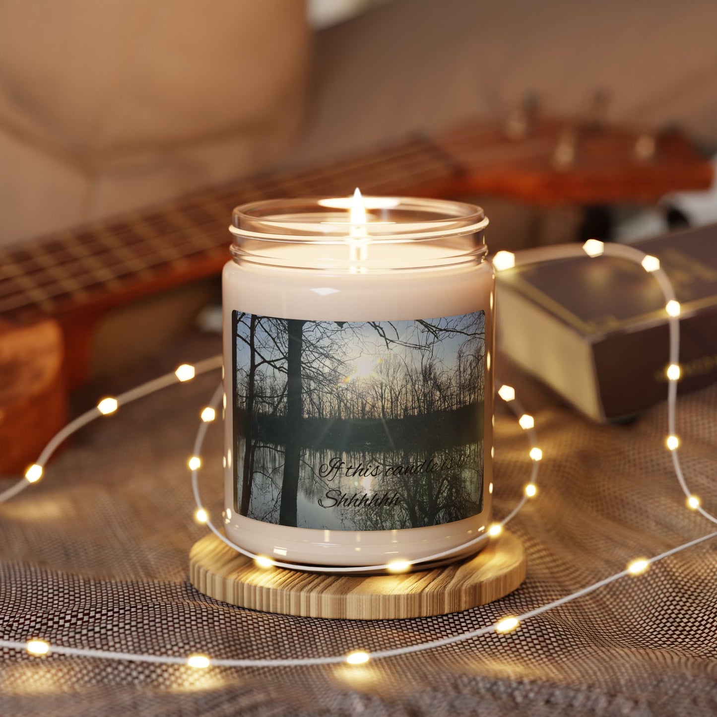 Nature-Inspired Scented Soy Candle, Aromatherapy, Home Decor, Gift for Her, Relaxation, Eco-Friendly, Calm Atmosphere