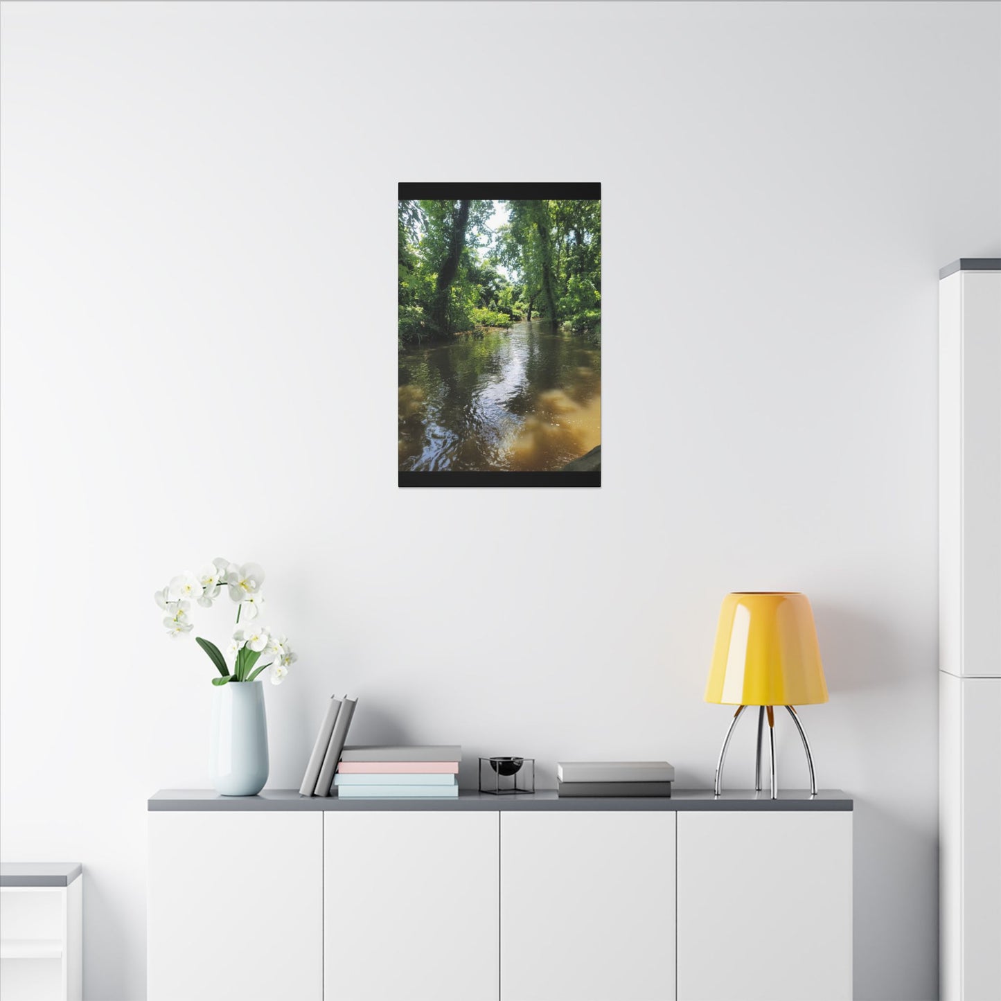 Scenic River Canvas Print, Nature Wall Art, Home Décor, Gift for Nature Lovers, Landscape Photography Decor