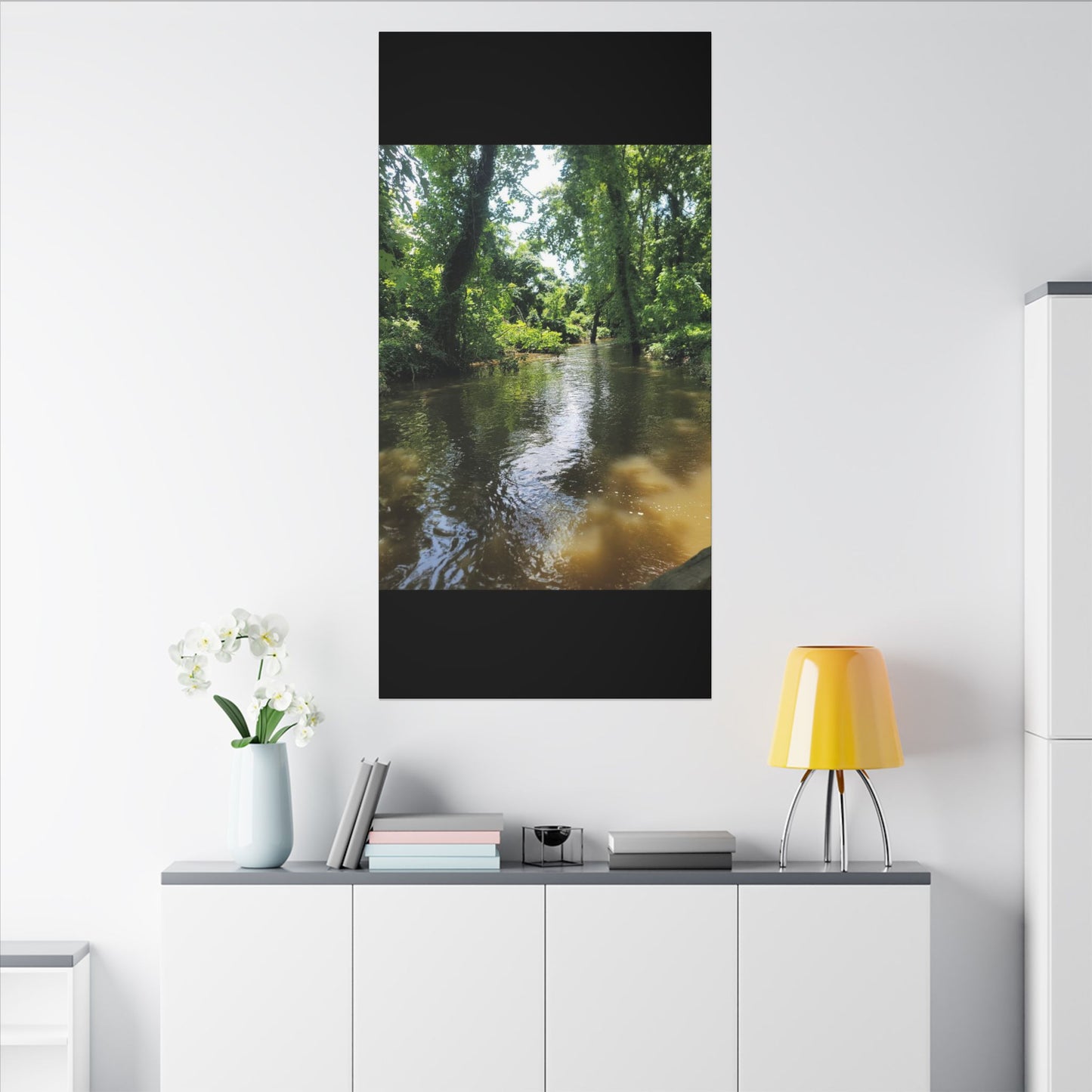 Scenic River Canvas Print, Nature Wall Art, Home Décor, Gift for Nature Lovers, Landscape Photography Decor