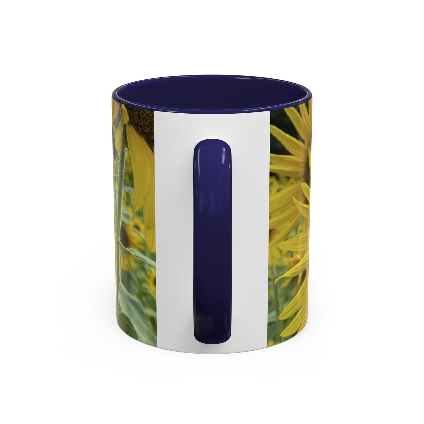 Sunflower Accent Coffee Mug - You Are My Sunshine, Gift for Flower Lovers, Coffee Lovers, Home Decor, Inspirational Mug, Floral Gifts