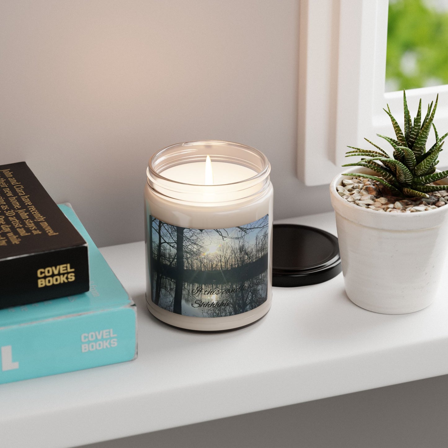 Nature-Inspired Scented Soy Candle, Aromatherapy, Home Decor, Gift for Her, Relaxation, Eco-Friendly, Calm Atmosphere