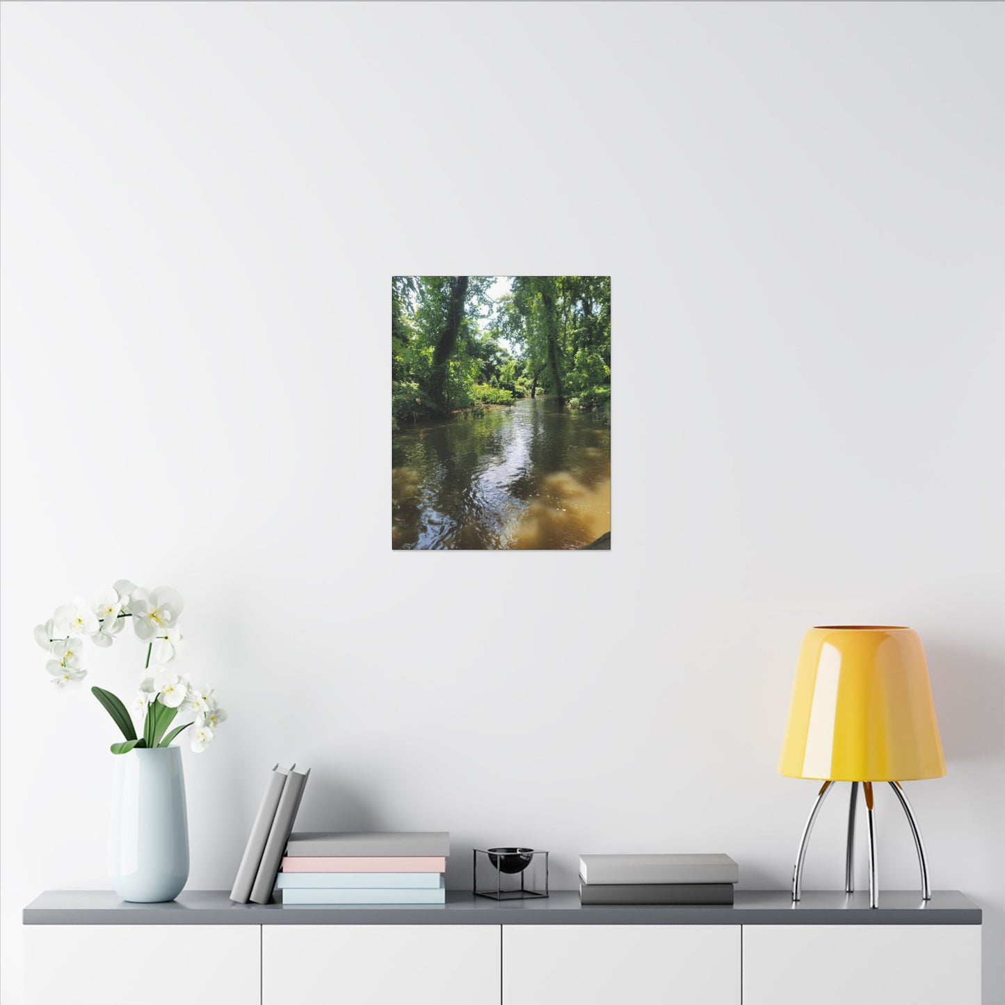 Scenic River Canvas Print, Nature Wall Art, Home Décor, Gift for Nature Lovers, Landscape Photography Decor