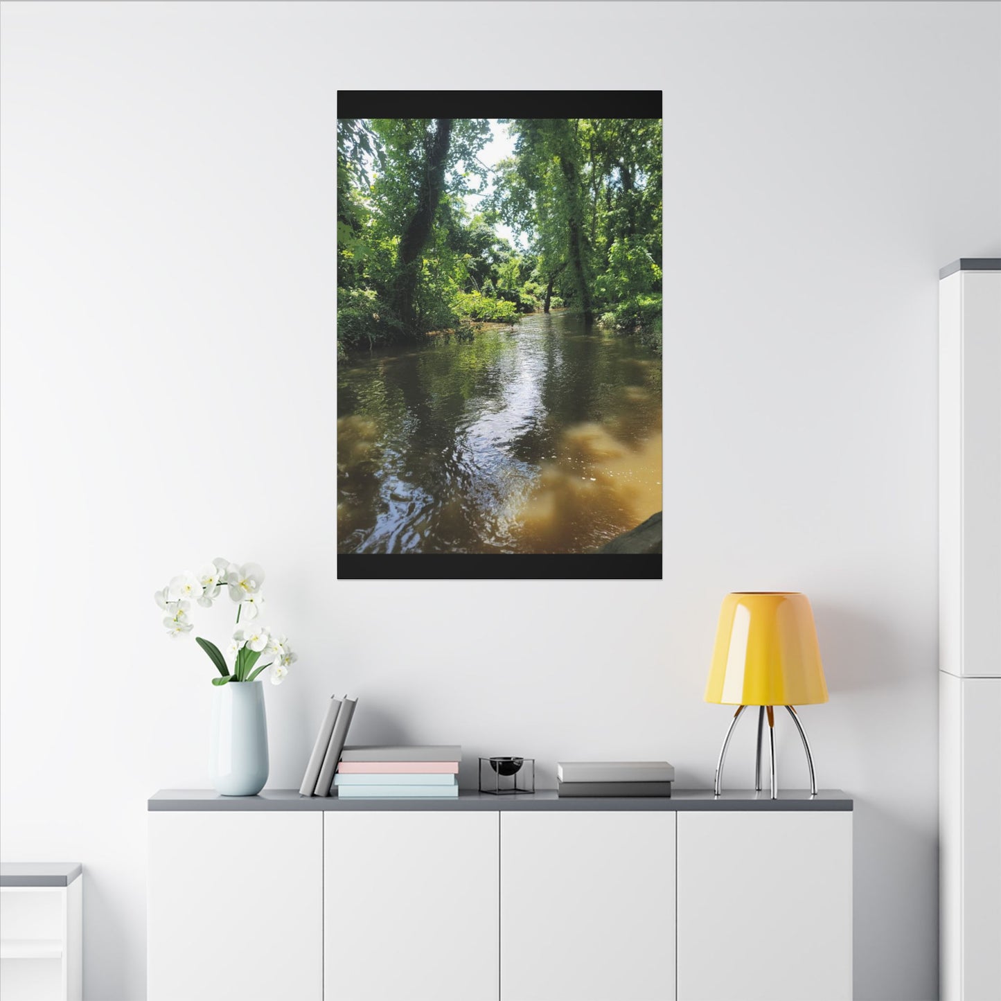 Scenic River Canvas Print, Nature Wall Art, Home Décor, Gift for Nature Lovers, Landscape Photography Decor
