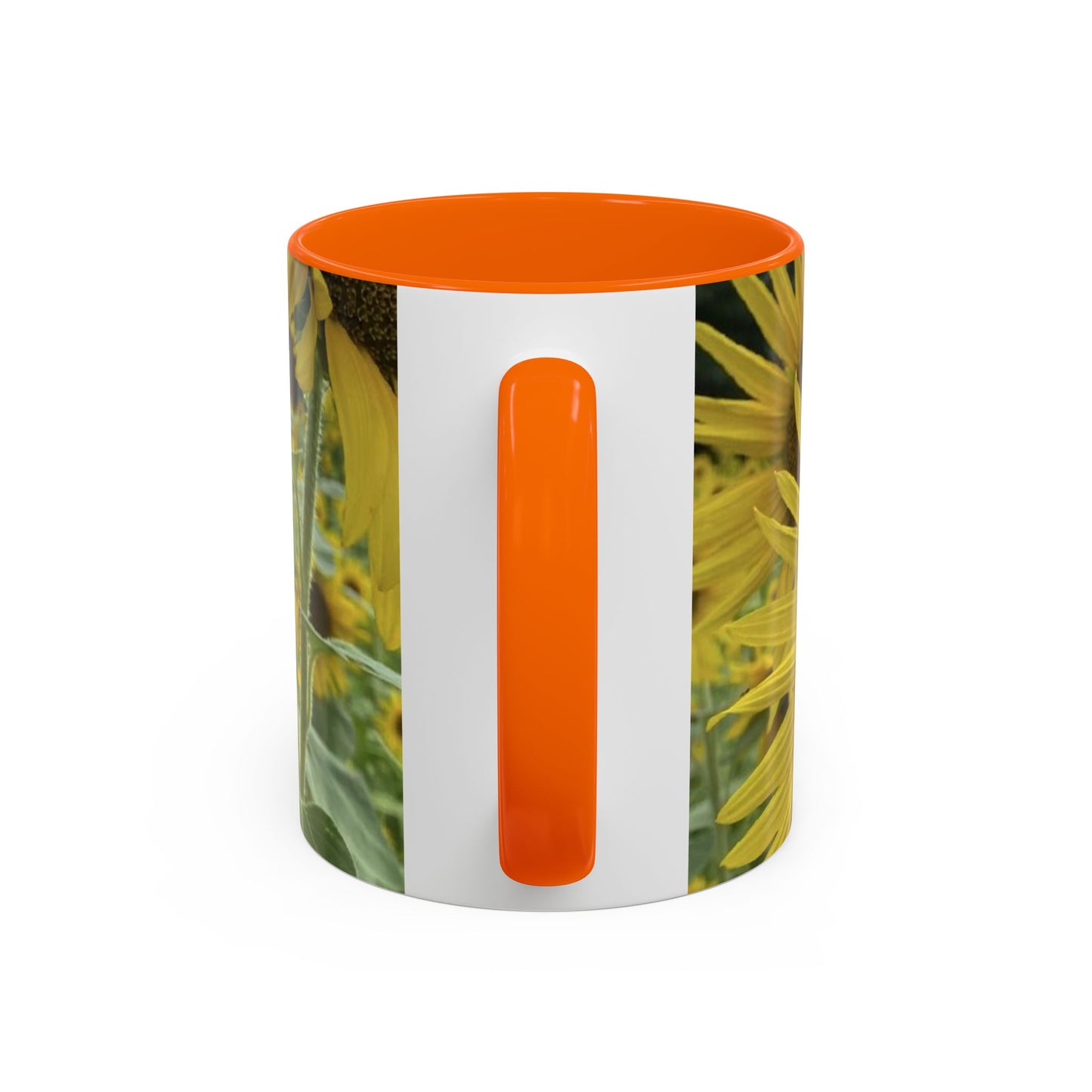 Sunflower Accent Coffee Mug - You Are My Sunshine, Gift for Flower Lovers, Coffee Lovers, Home Decor, Inspirational Mug, Floral Gifts