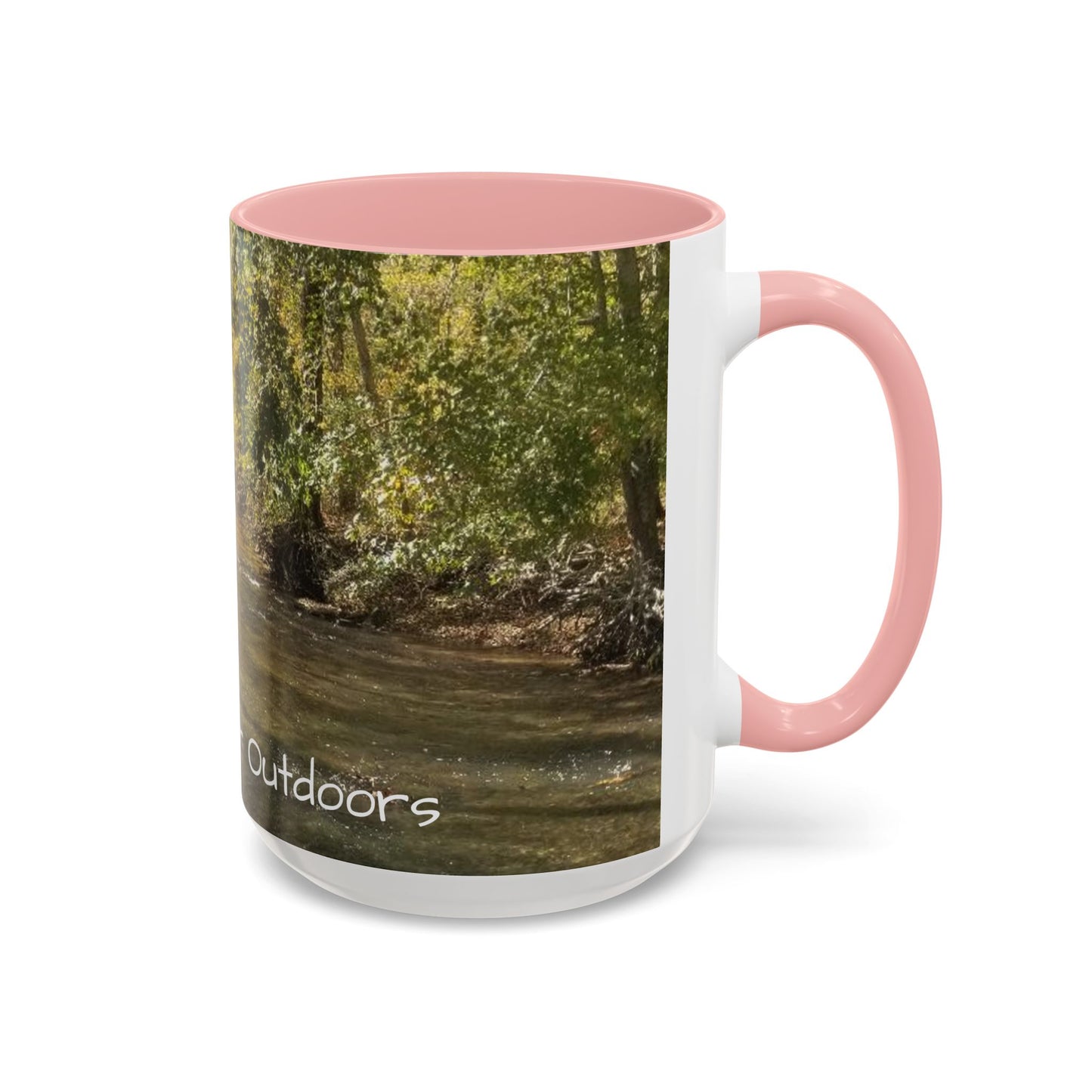 Nature-Inspired Accent Coffee Mug, Perfect for Outdoor Lovers, Gifts for Nature Enthusiasts, Afternoon Coffee, Camping Mug, Scenic Drinkware