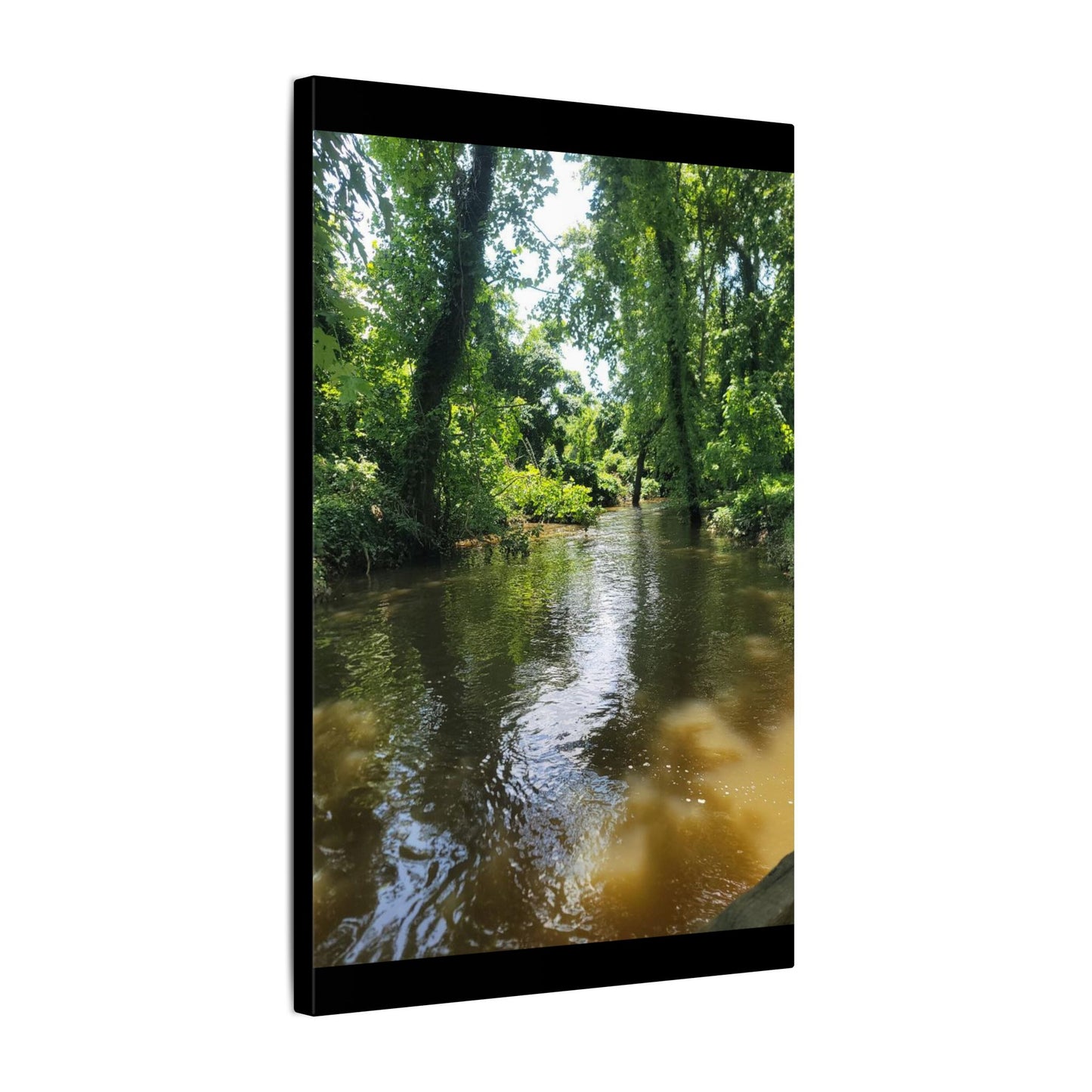 Scenic River Canvas Print, Nature Wall Art, Home Décor, Gift for Nature Lovers, Landscape Photography Decor