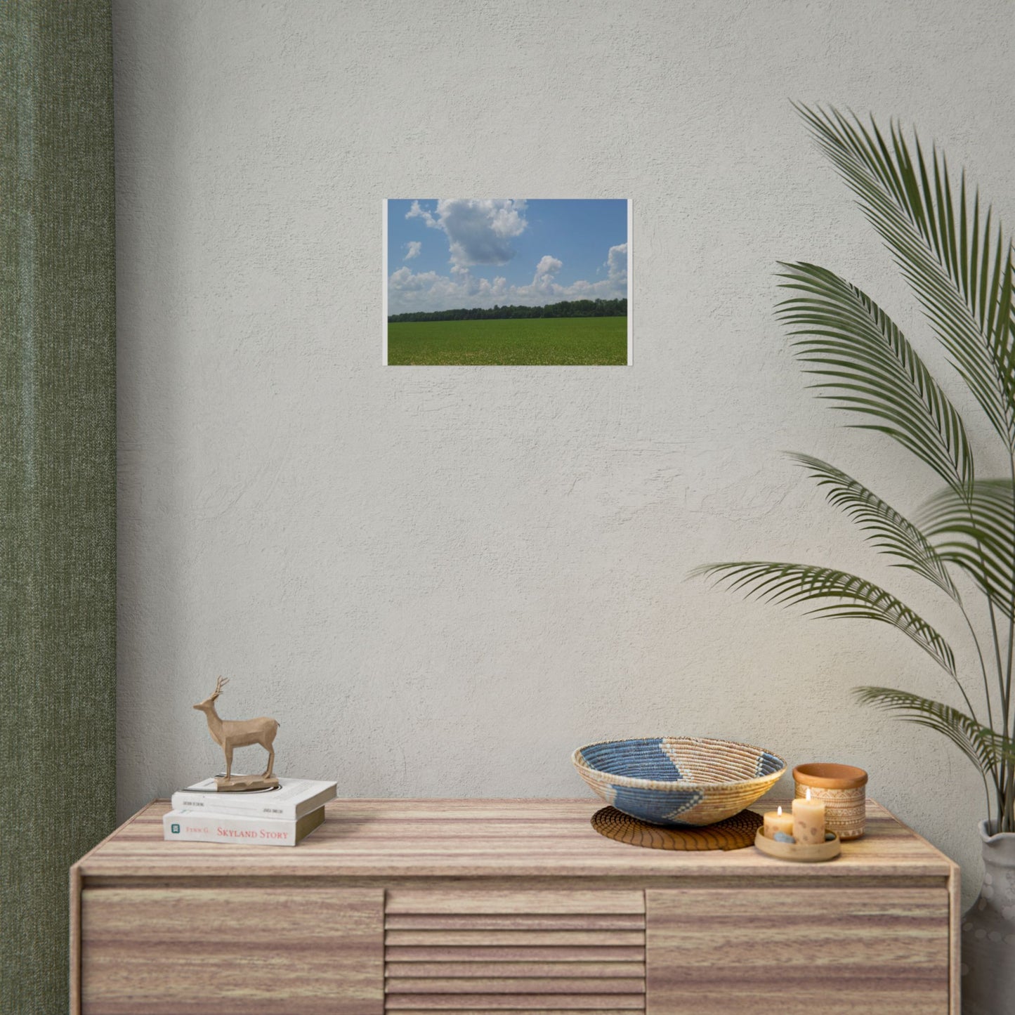 Nature Landscape Poster, Wall Art Print, Scenic Home Decor, Gift for Nature Lovers, Farmhouse Style Decoration, Office Wall Art