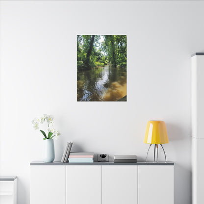 Scenic River Canvas Print, Nature Wall Art, Home Décor, Gift for Nature Lovers, Landscape Photography Decor