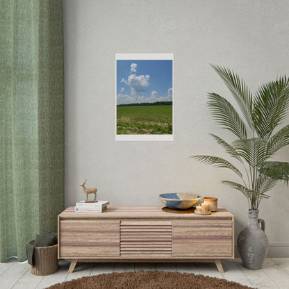 Nature Landscape Poster, Wall Art Print, Scenic Home Decor, Gift for Nature Lovers, Farmhouse Style Decoration, Office Wall Art