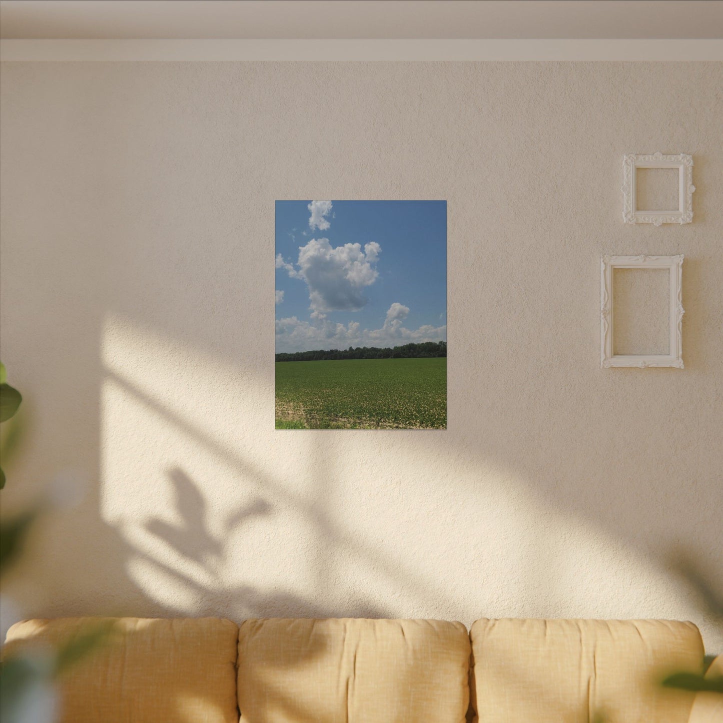 Serene Landscape Canvas Wall Art, Nature Decor for Home, Farmhouse, Gift for Nature Lovers, Rustic Wall Art, Living Room Decoration