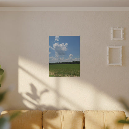 Serene Landscape Canvas Wall Art, Nature Decor for Home, Farmhouse, Gift for Nature Lovers, Rustic Wall Art, Living Room Decoration