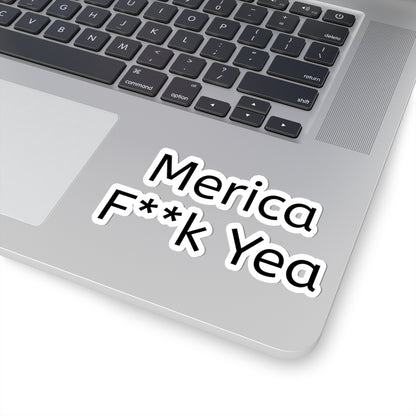 Patriotic Kiss-Cut Stickers | Fun Humor, USA Love, Car Decal, Laptop Sticker, Gift for America Day, Memorial Day