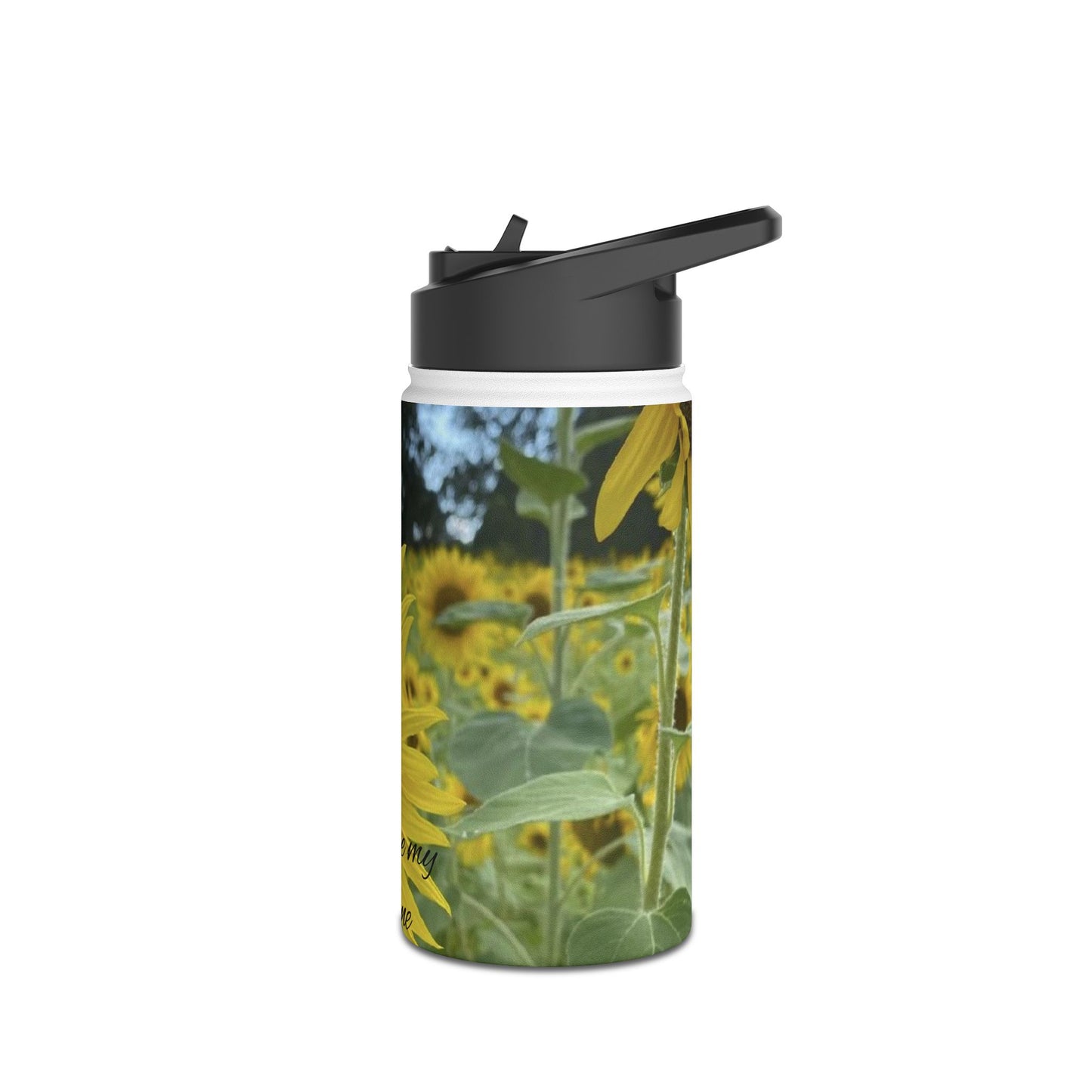 Sunflower Stainless Steel Water Bottle - You Are My Sunshine, Eco-Friendly Hydration, Gifts for Her, Summer Accessories, Outdoor Adventure