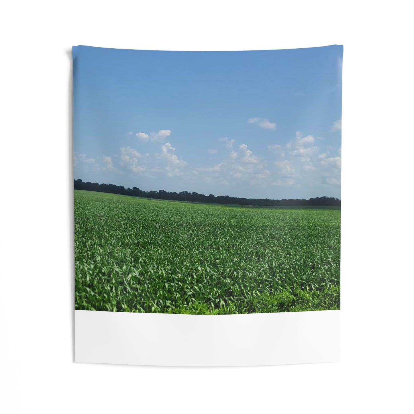 Serene Farm Landscape Wall Tapestry | Boho Decor, Nature Art, Home Wall Hanging, Farmhouse Style, Gift for Nature Lovers