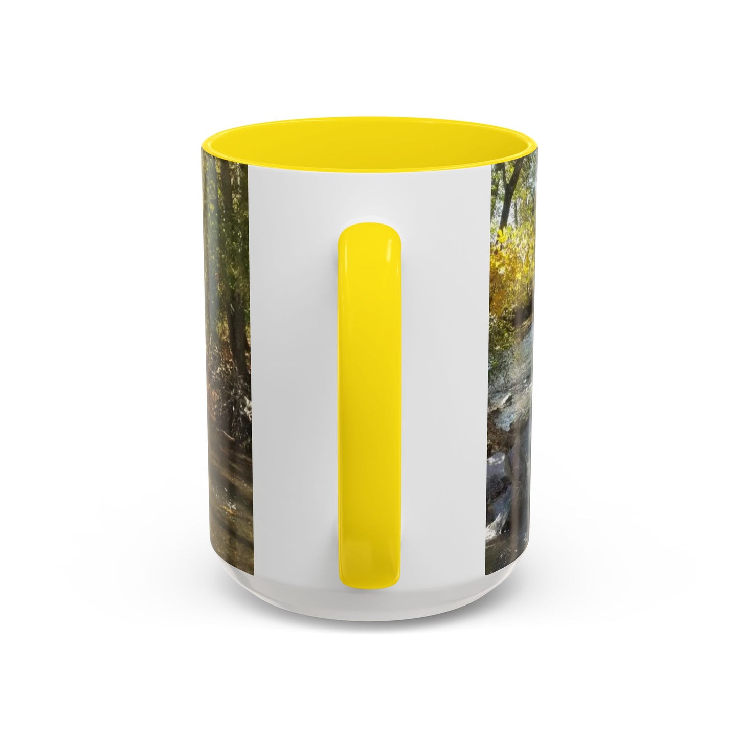 Nature-Inspired Accent Coffee Mug, Perfect for Outdoor Lovers, Gifts for Nature Enthusiasts, Afternoon Coffee, Camping Mug, Scenic Drinkware