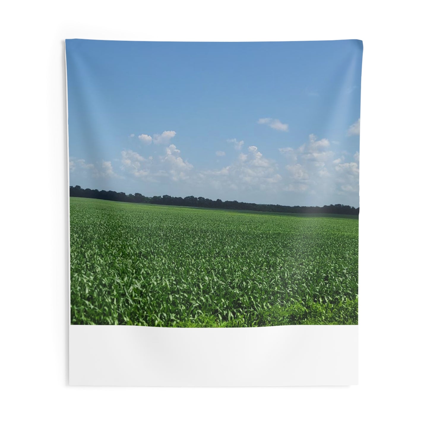 Serene Farm Landscape Wall Tapestry | Boho Decor, Nature Art, Home Wall Hanging, Farmhouse Style, Gift for Nature Lovers