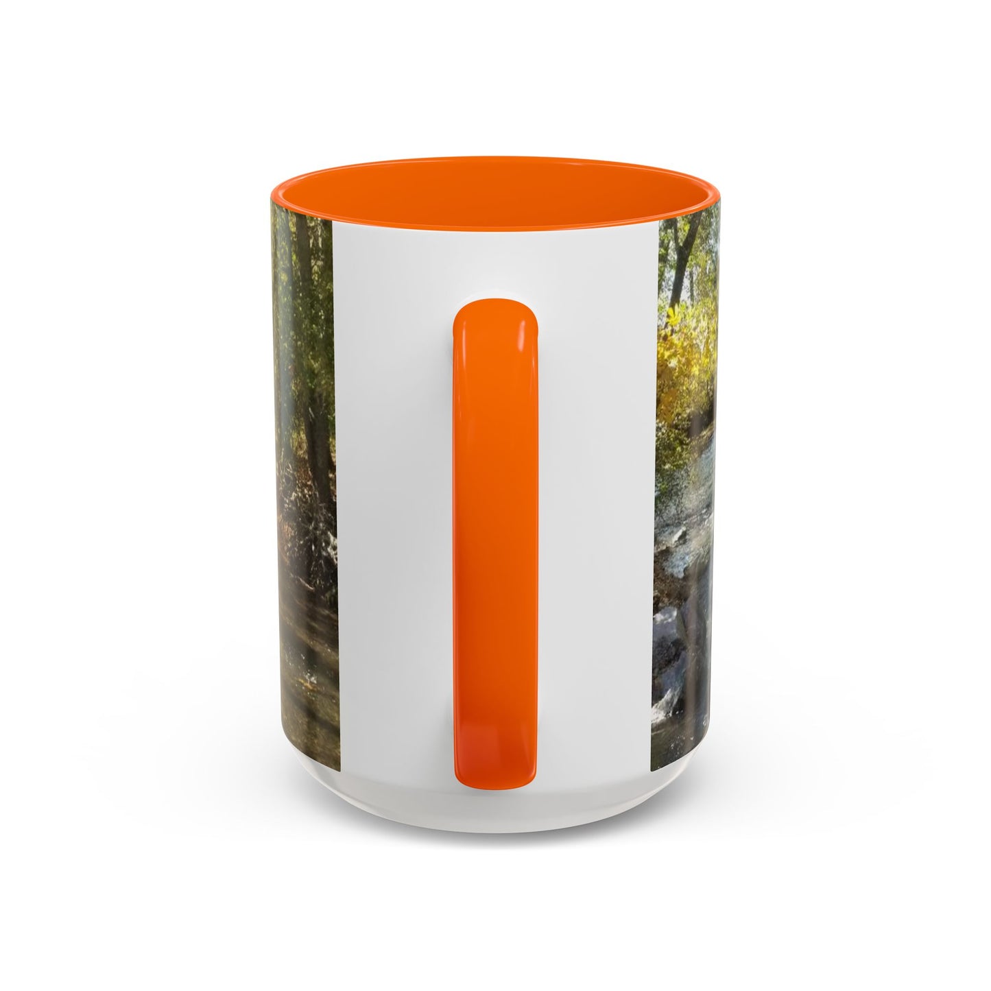 Nature-Inspired Accent Coffee Mug, Perfect for Outdoor Lovers, Gifts for Nature Enthusiasts, Afternoon Coffee, Camping Mug, Scenic Drinkware