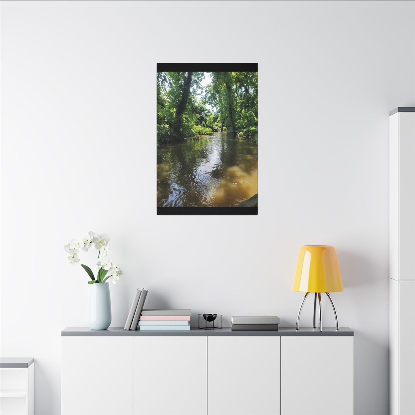 Scenic River Canvas Print, Nature Wall Art, Home Décor, Gift for Nature Lovers, Landscape Photography Decor