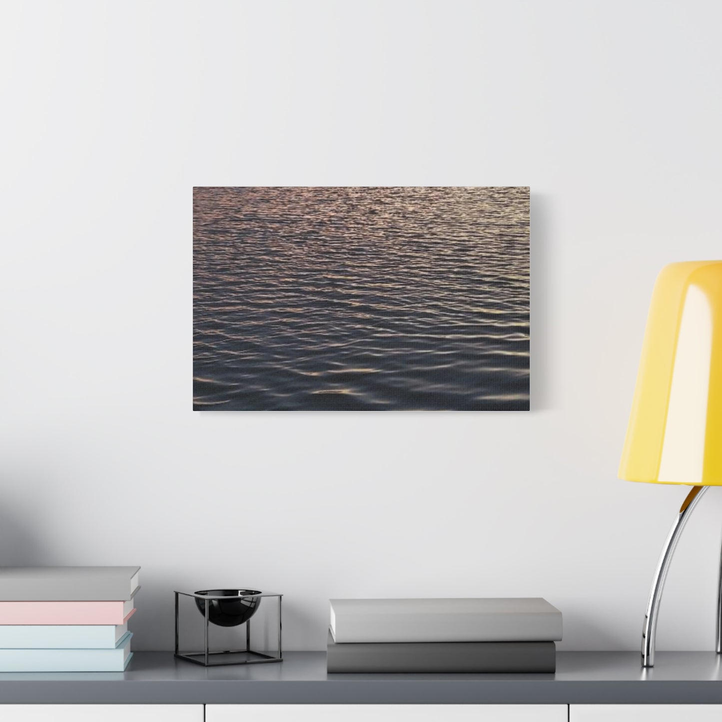 Stretched Canvas Wall Art - Tranquil Water Reflections, Home Decor, Serenity Art, Nature Inspired Decor, Perfect Gift