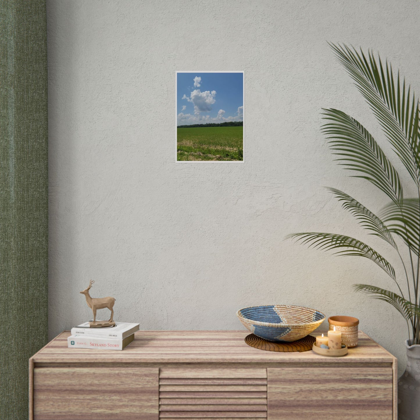 Nature Landscape Poster, Wall Art Print, Scenic Home Decor, Gift for Nature Lovers, Farmhouse Style Decoration, Office Wall Art