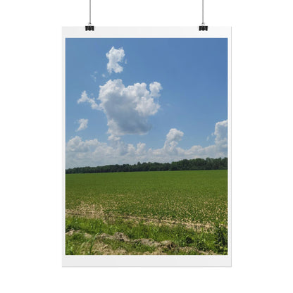 Nature Landscape Poster, Wall Art Print, Scenic Home Decor, Gift for Nature Lovers, Farmhouse Style Decoration, Office Wall Art