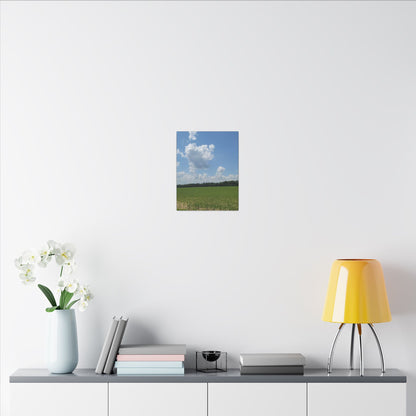 Serene Landscape Canvas Wall Art, Nature Decor for Home, Farmhouse, Gift for Nature Lovers, Rustic Wall Art, Living Room Decoration