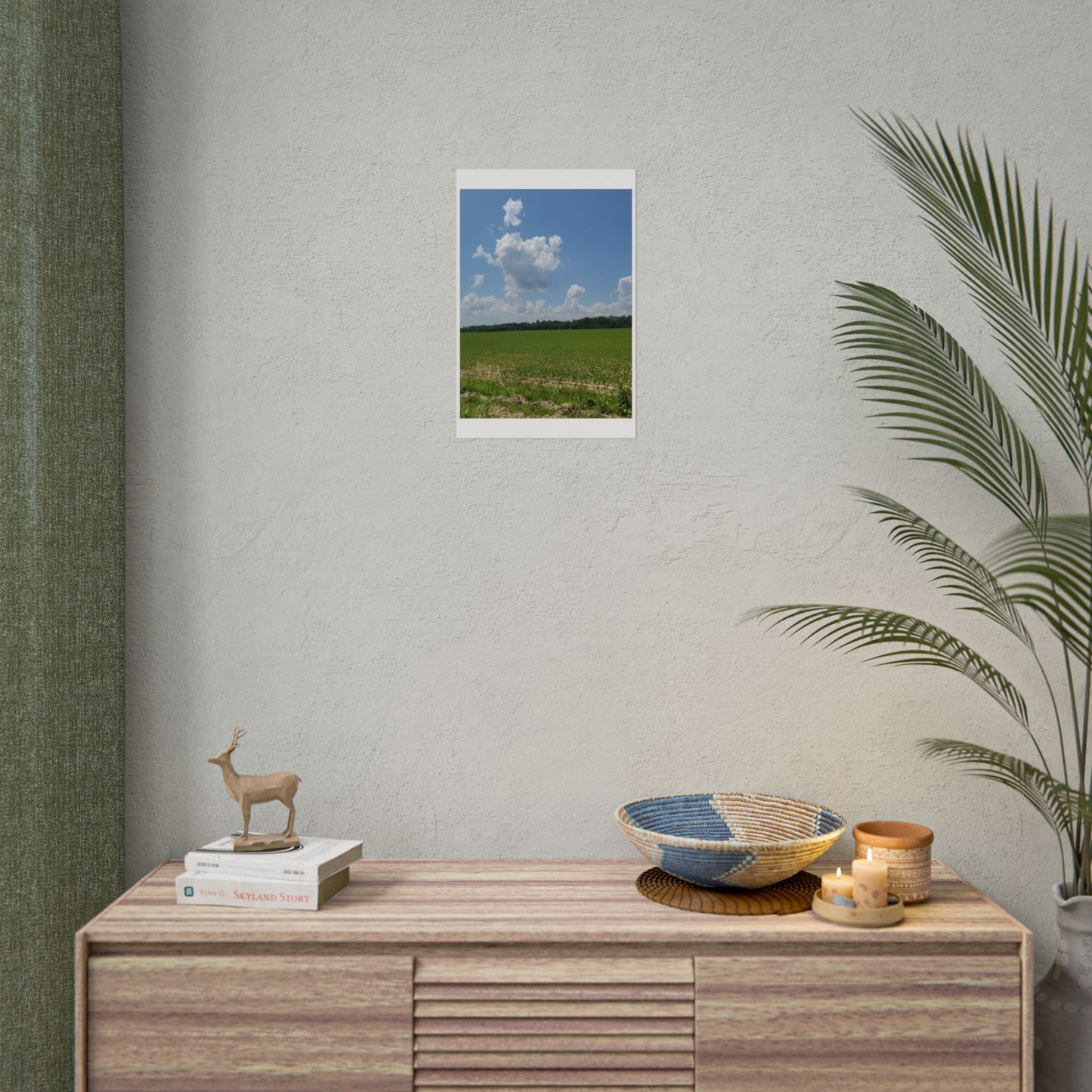 Nature Landscape Poster, Wall Art Print, Scenic Home Decor, Gift for Nature Lovers, Farmhouse Style Decoration, Office Wall Art
