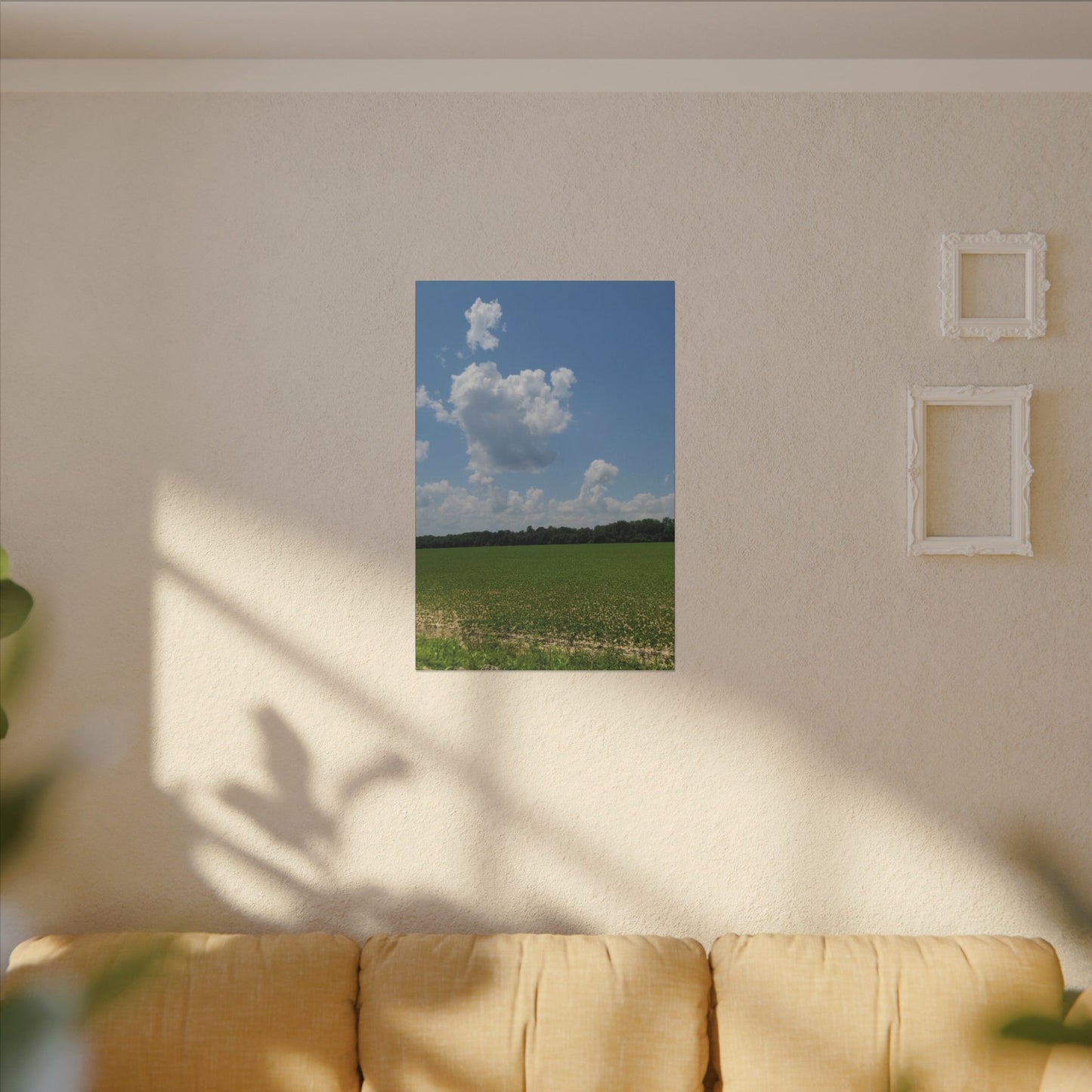 Serene Landscape Canvas Wall Art, Nature Decor for Home, Farmhouse, Gift for Nature Lovers, Rustic Wall Art, Living Room Decoration