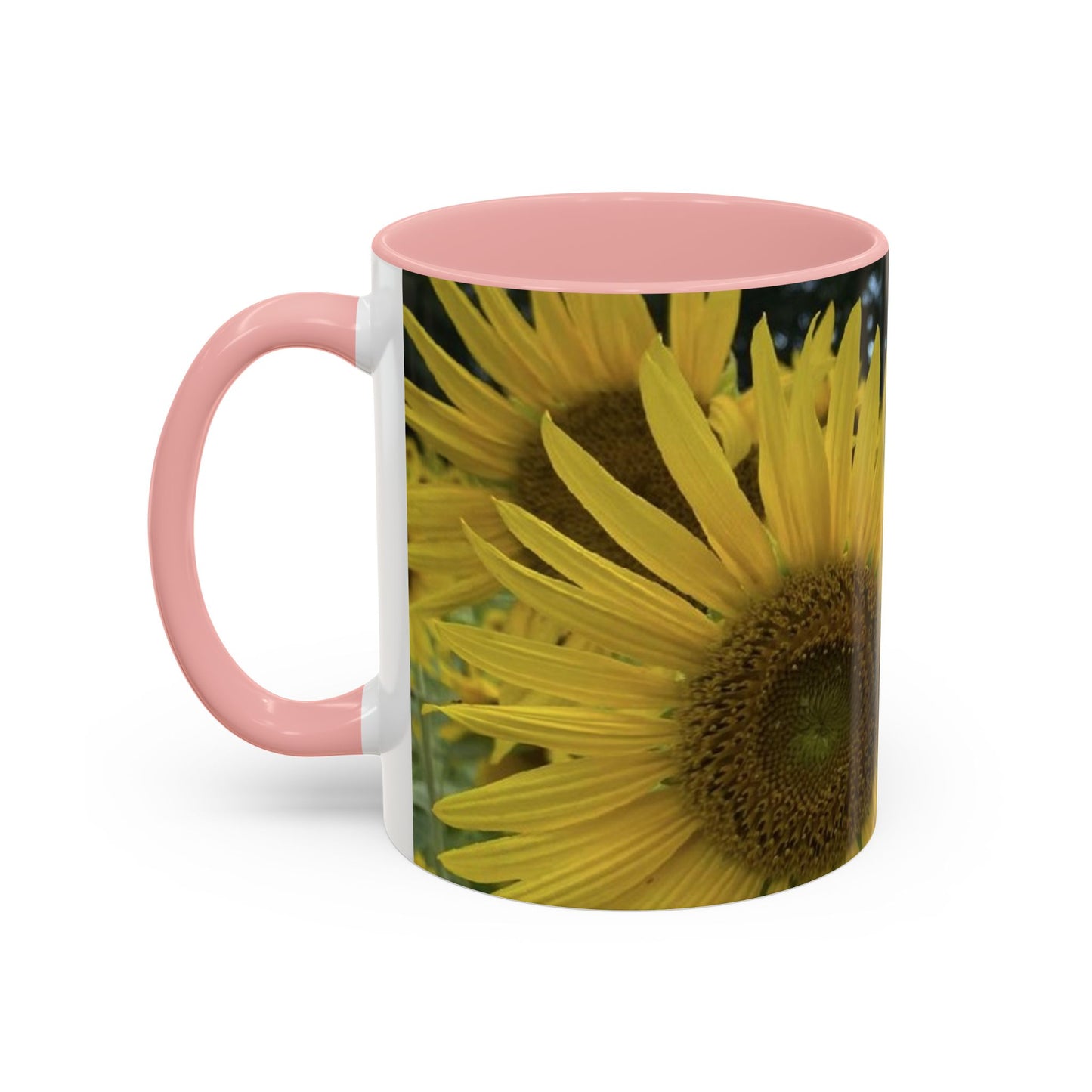 Sunflower Accent Coffee Mug - You Are My Sunshine, Gift for Flower Lovers, Coffee Lovers, Home Decor, Inspirational Mug, Floral Gifts