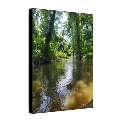 Scenic River Canvas Print, Nature Wall Art, Home Décor, Gift for Nature Lovers, Landscape Photography Decor