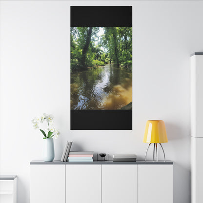 Scenic River Canvas Print, Nature Wall Art, Home Décor, Gift for Nature Lovers, Landscape Photography Decor