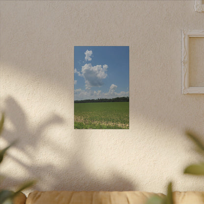 Serene Landscape Canvas Wall Art, Nature Decor for Home, Farmhouse, Gift for Nature Lovers, Rustic Wall Art, Living Room Decoration