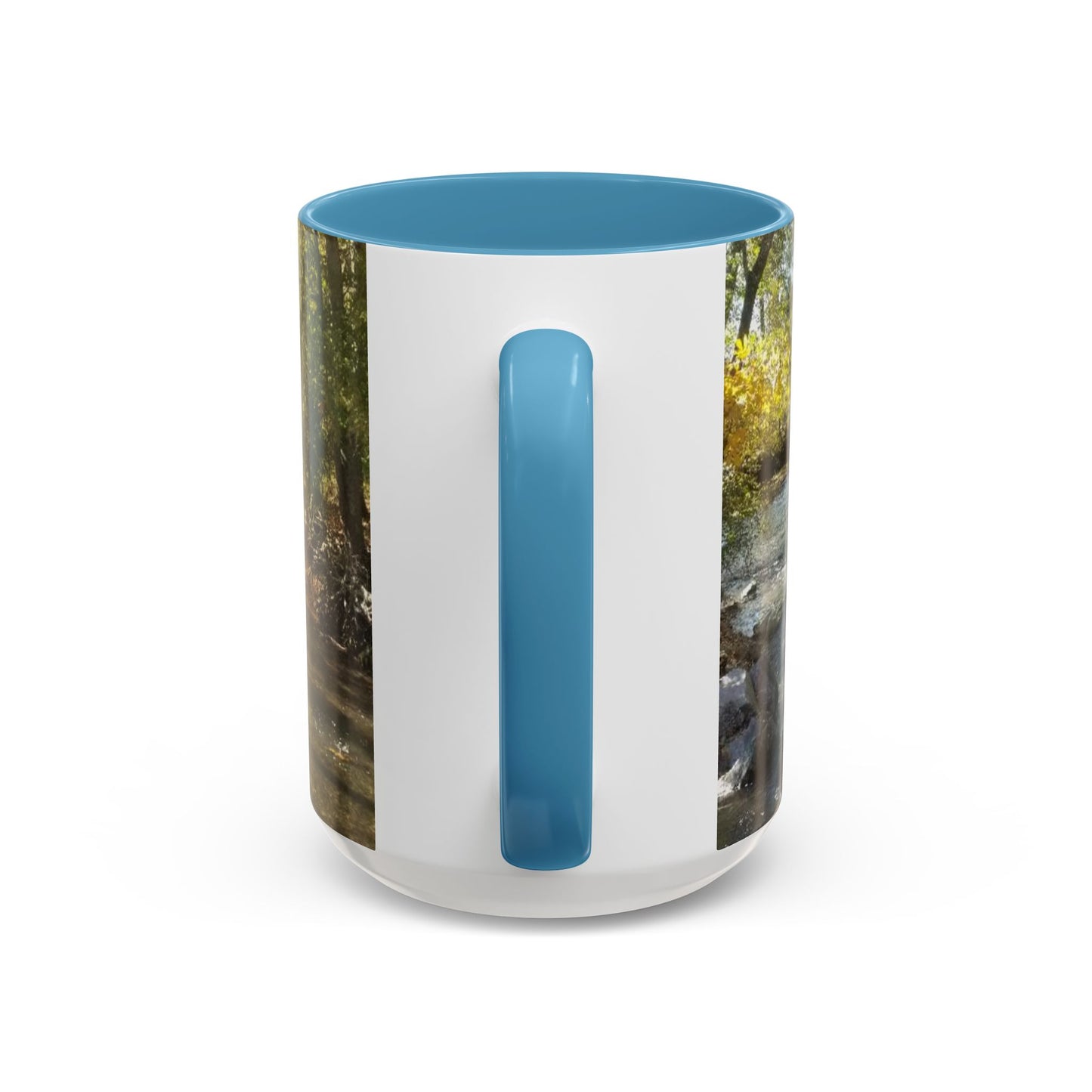 Nature-Inspired Accent Coffee Mug, Perfect for Outdoor Lovers, Gifts for Nature Enthusiasts, Afternoon Coffee, Camping Mug, Scenic Drinkware
