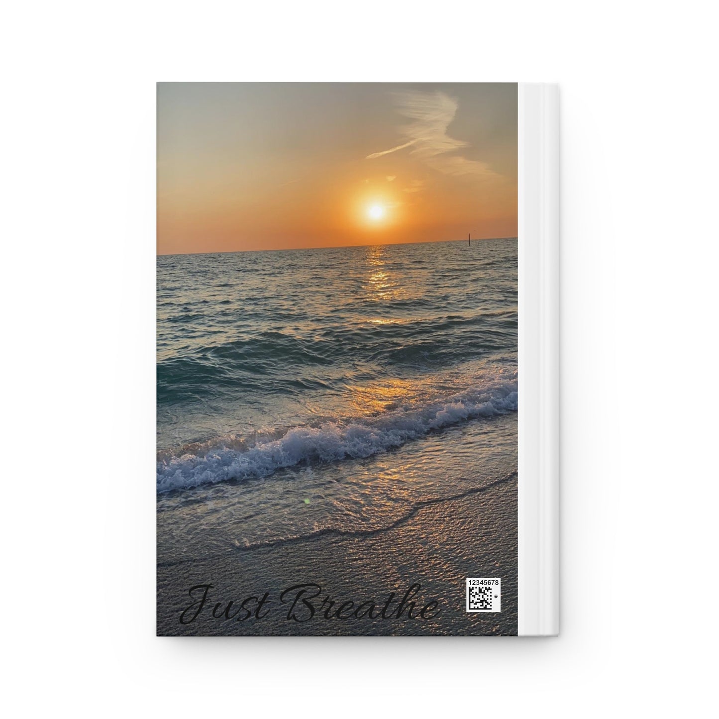 Coastal Inspiration Hardcover Journal - Dream, Believe, Just Breathe | Ocean Photography Journal, Writing Notebook, Gift for Writers, [...]