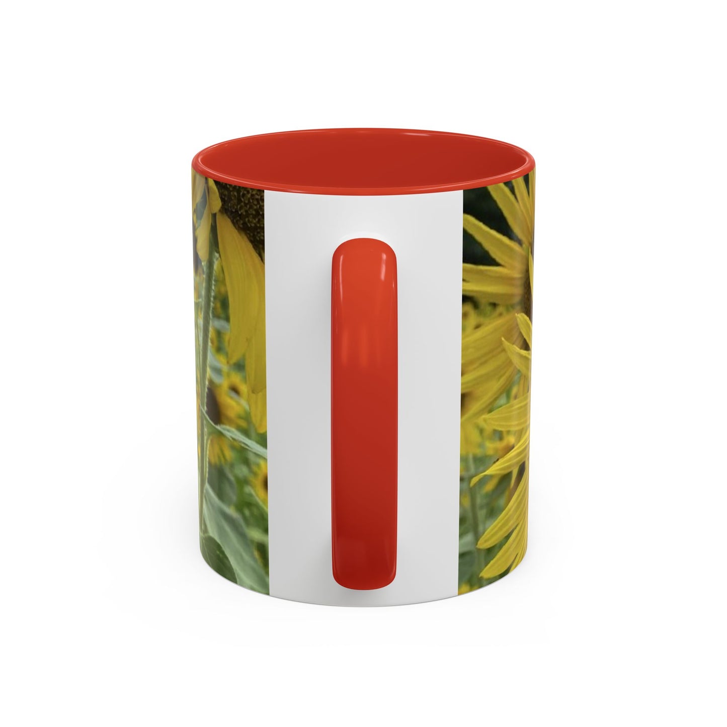 Sunflower Accent Coffee Mug - You Are My Sunshine, Gift for Flower Lovers, Coffee Lovers, Home Decor, Inspirational Mug, Floral Gifts