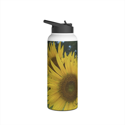 Sunflower Stainless Steel Water Bottle - You Are My Sunshine, Eco-Friendly Hydration, Gifts for Her, Summer Accessories, Outdoor Adventure