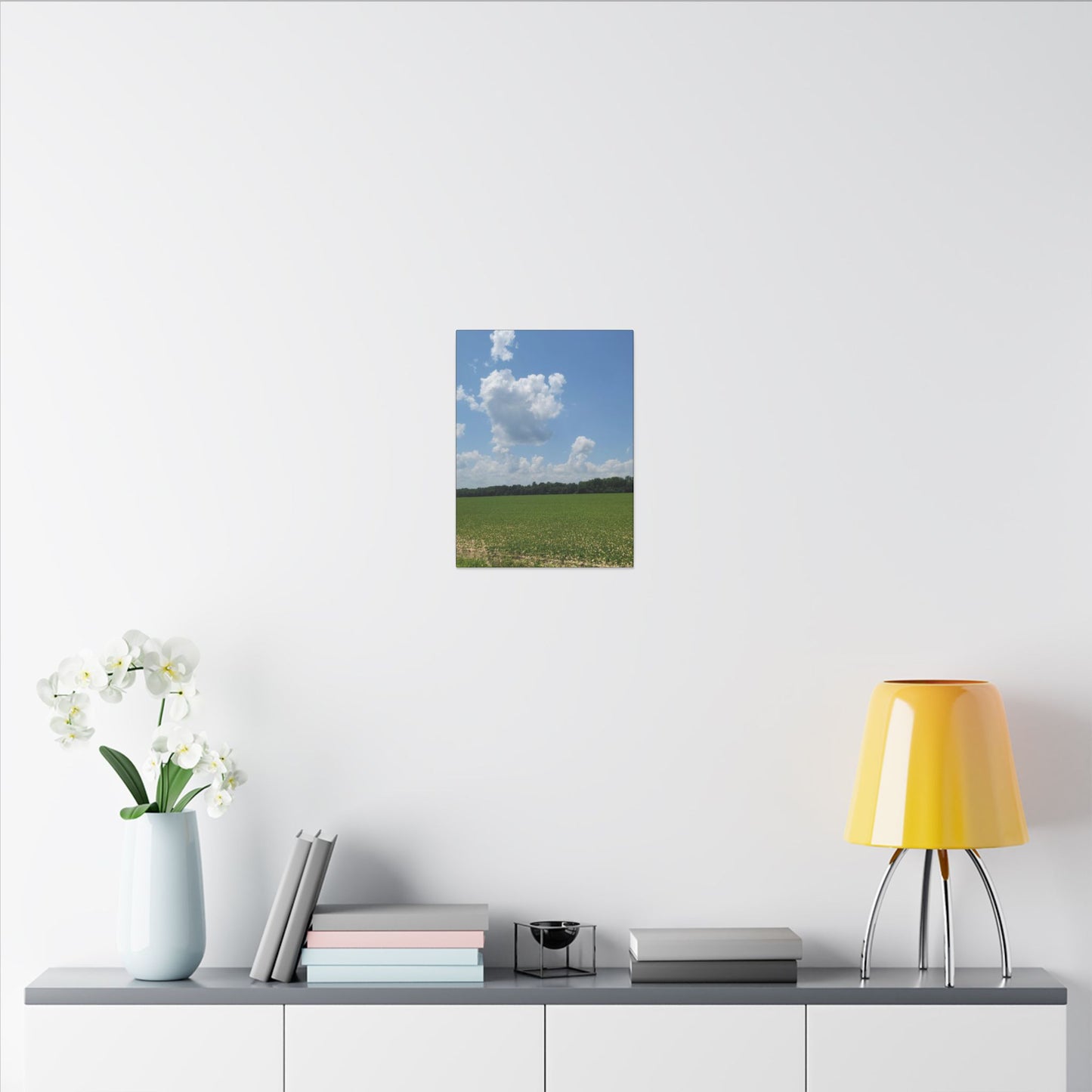 Serene Landscape Canvas Wall Art, Nature Decor for Home, Farmhouse, Gift for Nature Lovers, Rustic Wall Art, Living Room Decoration