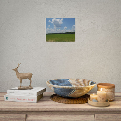 Nature Landscape Poster, Wall Art Print, Scenic Home Decor, Gift for Nature Lovers, Farmhouse Style Decoration, Office Wall Art