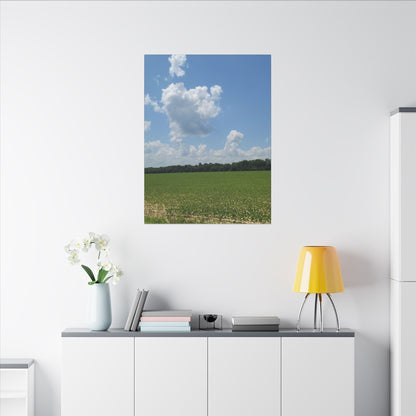 Serene Landscape Canvas Wall Art, Nature Decor for Home, Farmhouse, Gift for Nature Lovers, Rustic Wall Art, Living Room Decoration