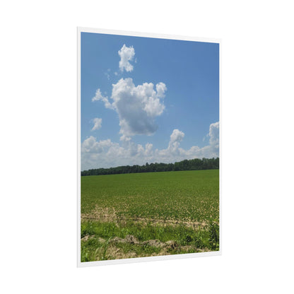 Nature Landscape Poster, Wall Art Print, Scenic Home Decor, Gift for Nature Lovers, Farmhouse Style Decoration, Office Wall Art