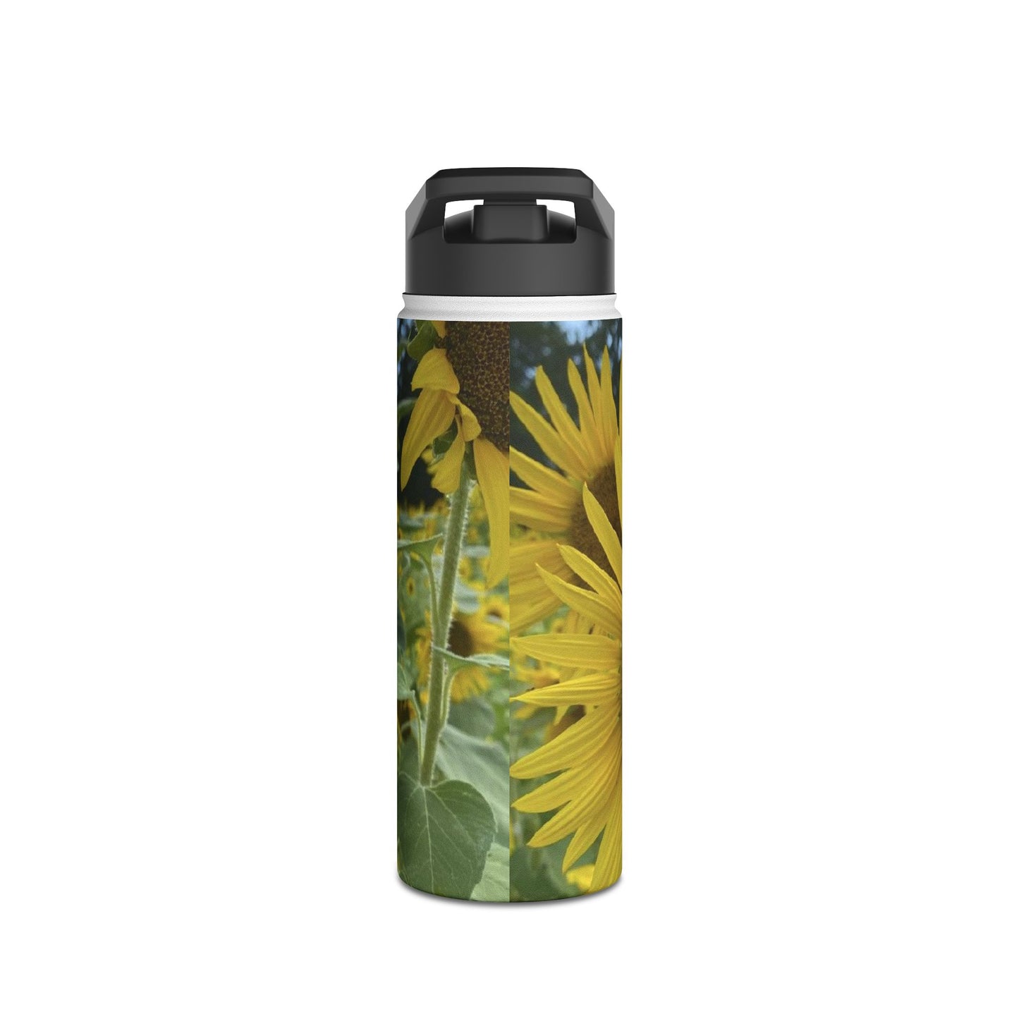 Sunflower Stainless Steel Water Bottle - You Are My Sunshine, Eco-Friendly Hydration, Gifts for Her, Summer Accessories, Outdoor Adventure